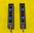 Sliding door pulley