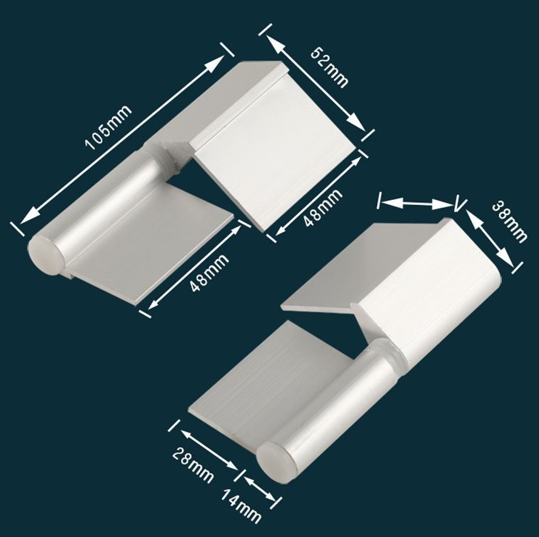 Furniture accessory hinges